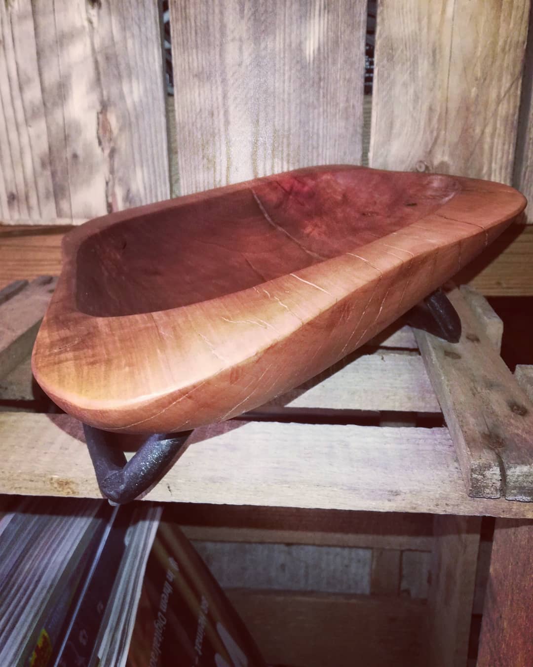Holzschale Zwetschge „2“