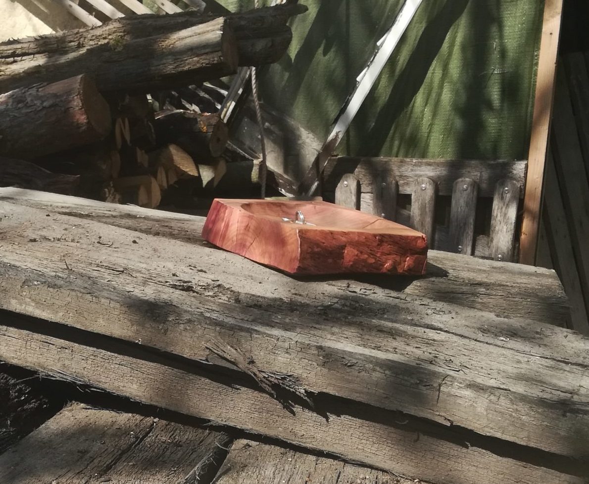 Holzschale Zwetschge „6“