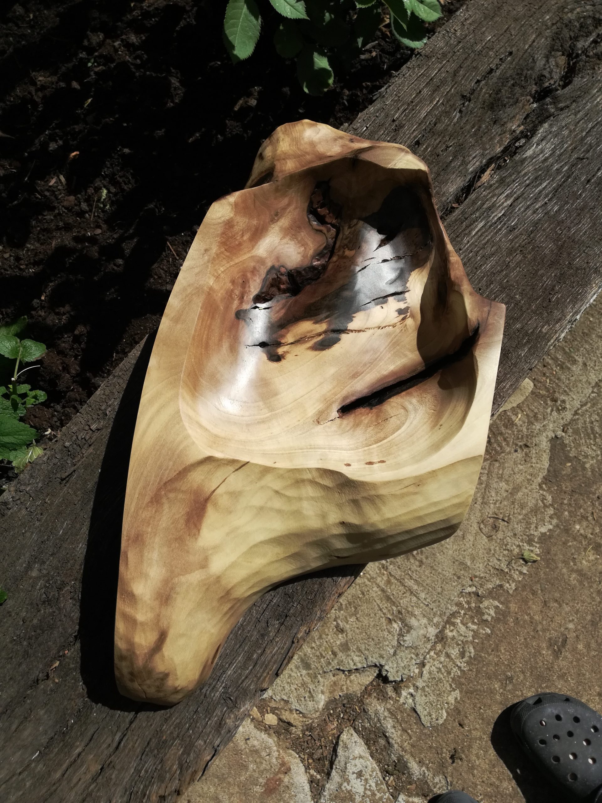 Holzschale Nußbaum „11“